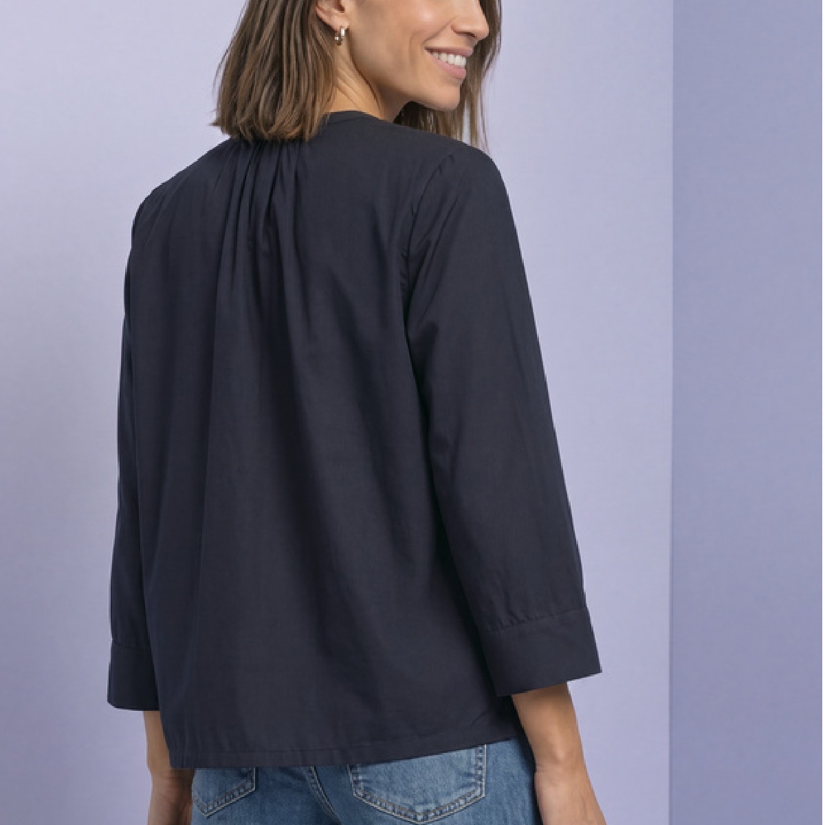 Street One bluse indigo night