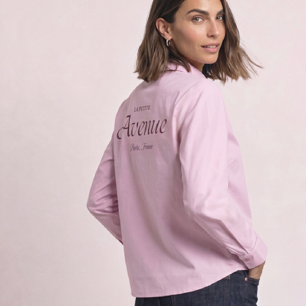 Street One skjorte Vintage blush