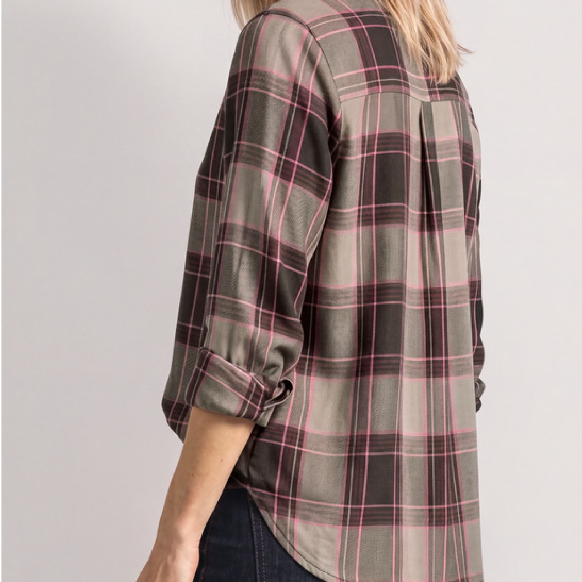 Street One skjorte multicolour check