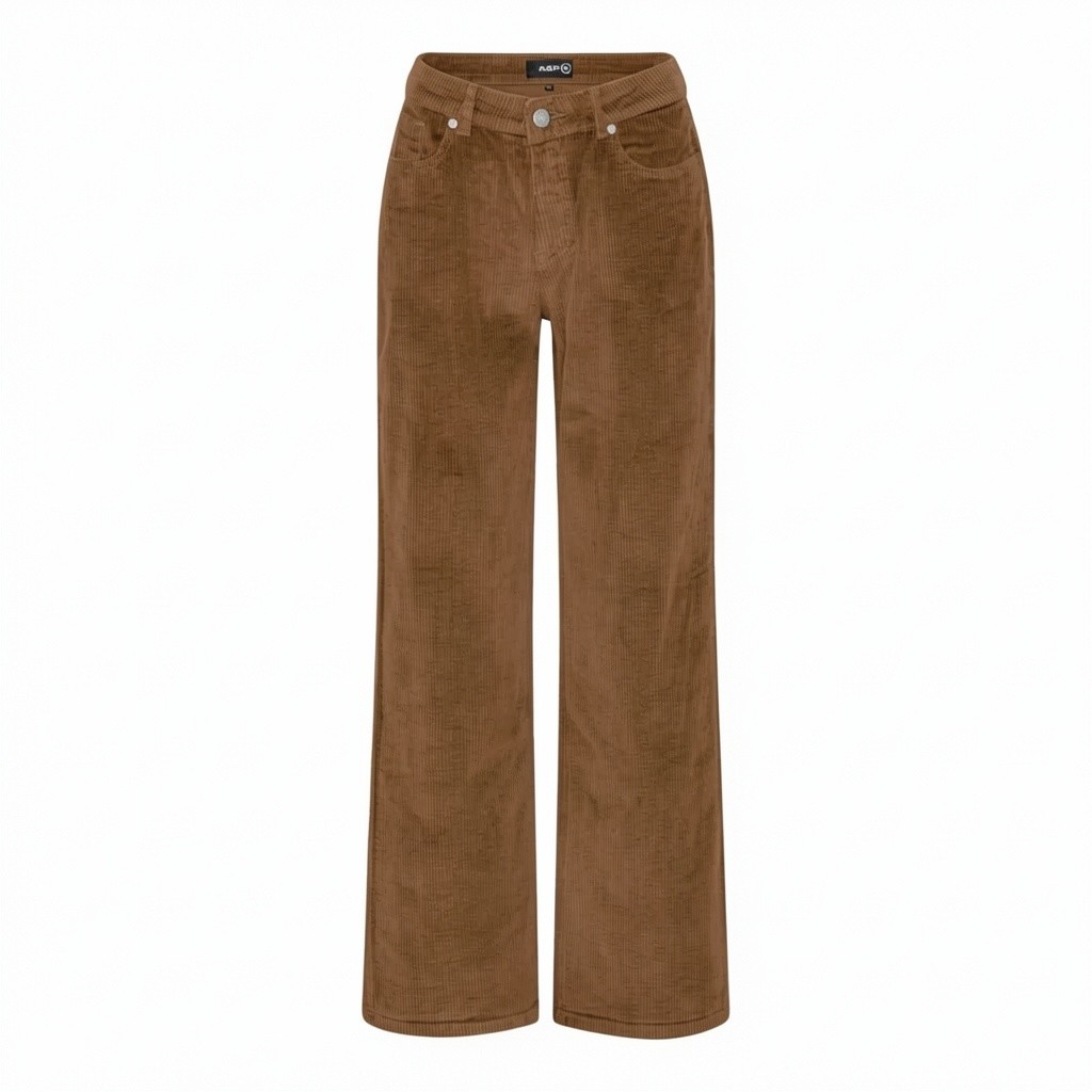 ASP Pam fløjlsbuks Camel