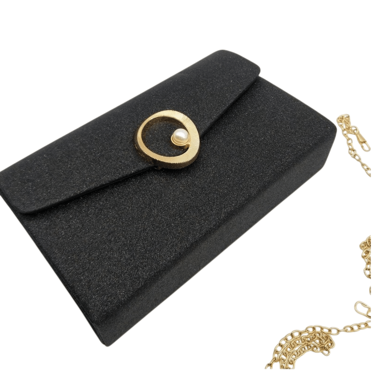 Santhe taske pearl black