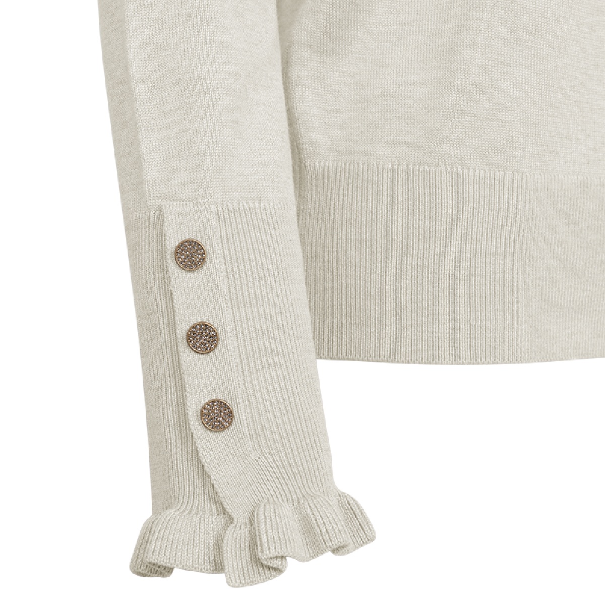 Freequent Katie pullover Moonbeam melange