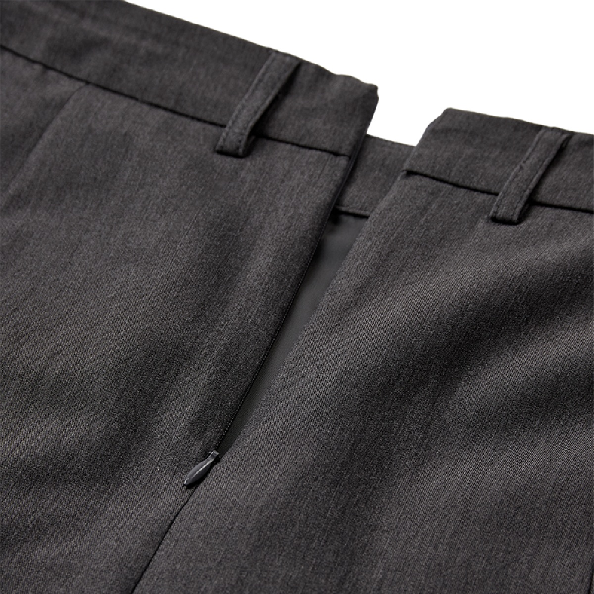 Freequent nederdel Vika dark grey melange