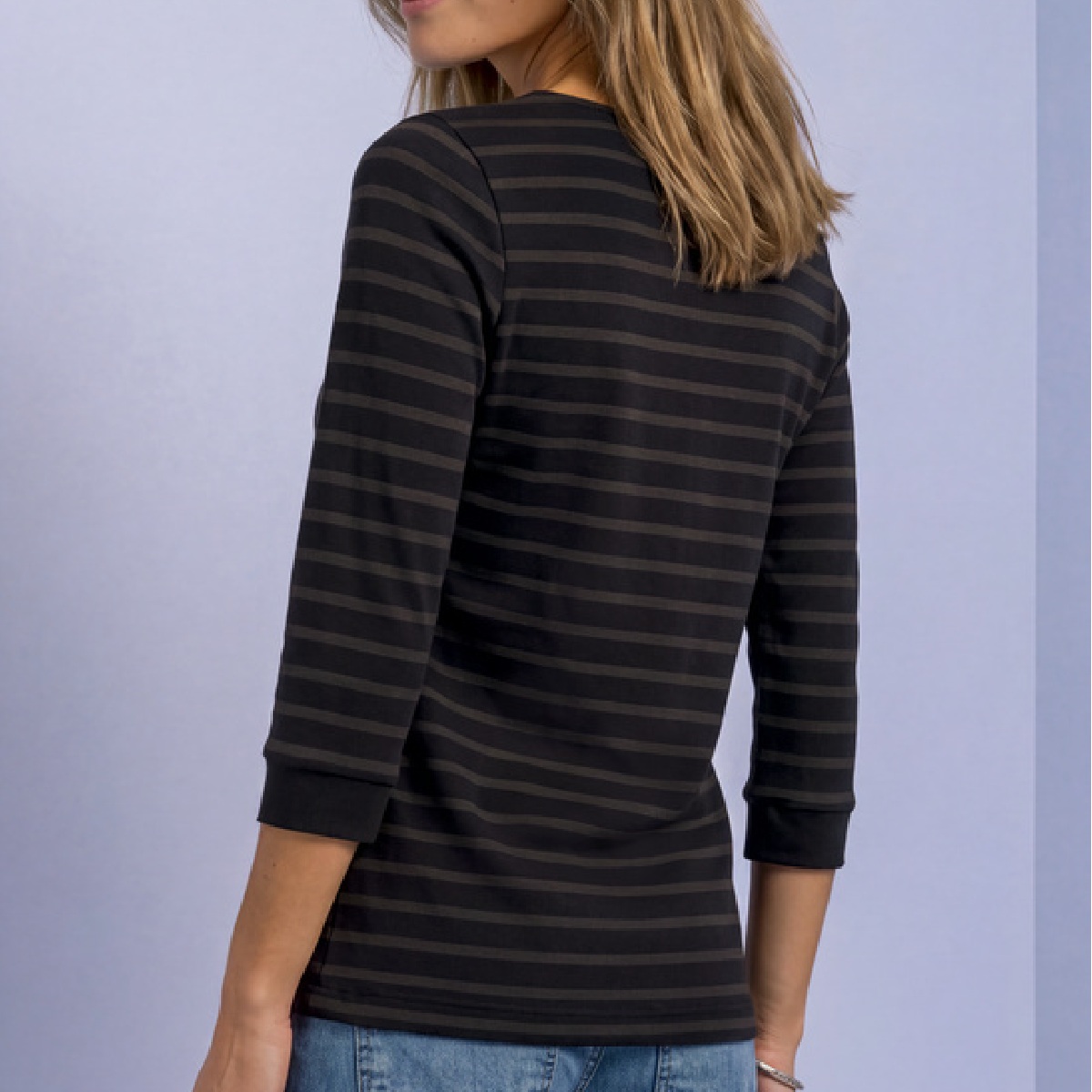 Street One bluse stripe dark blue