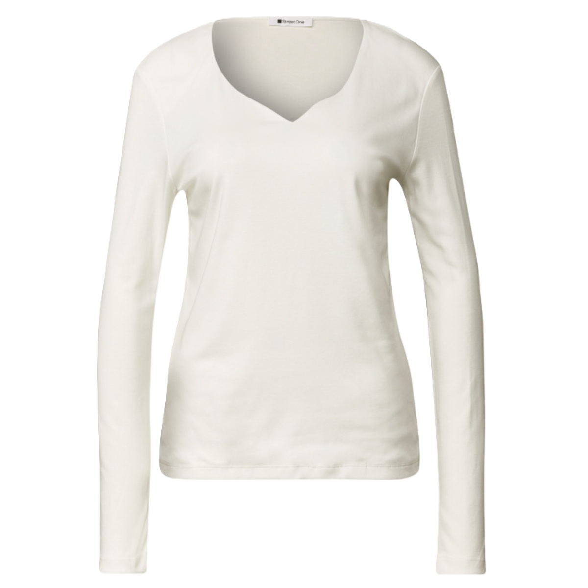 Street One long sleeve shirt offwhite