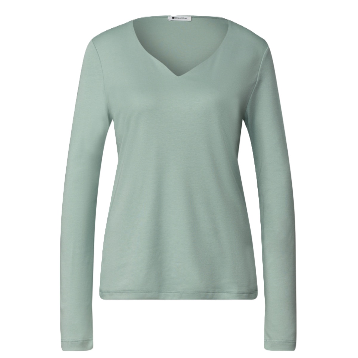 Street One long sleeve shirt eucalyptus